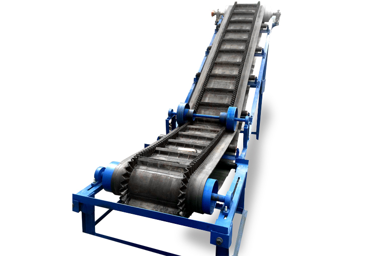 大傾角皮帶輸送機